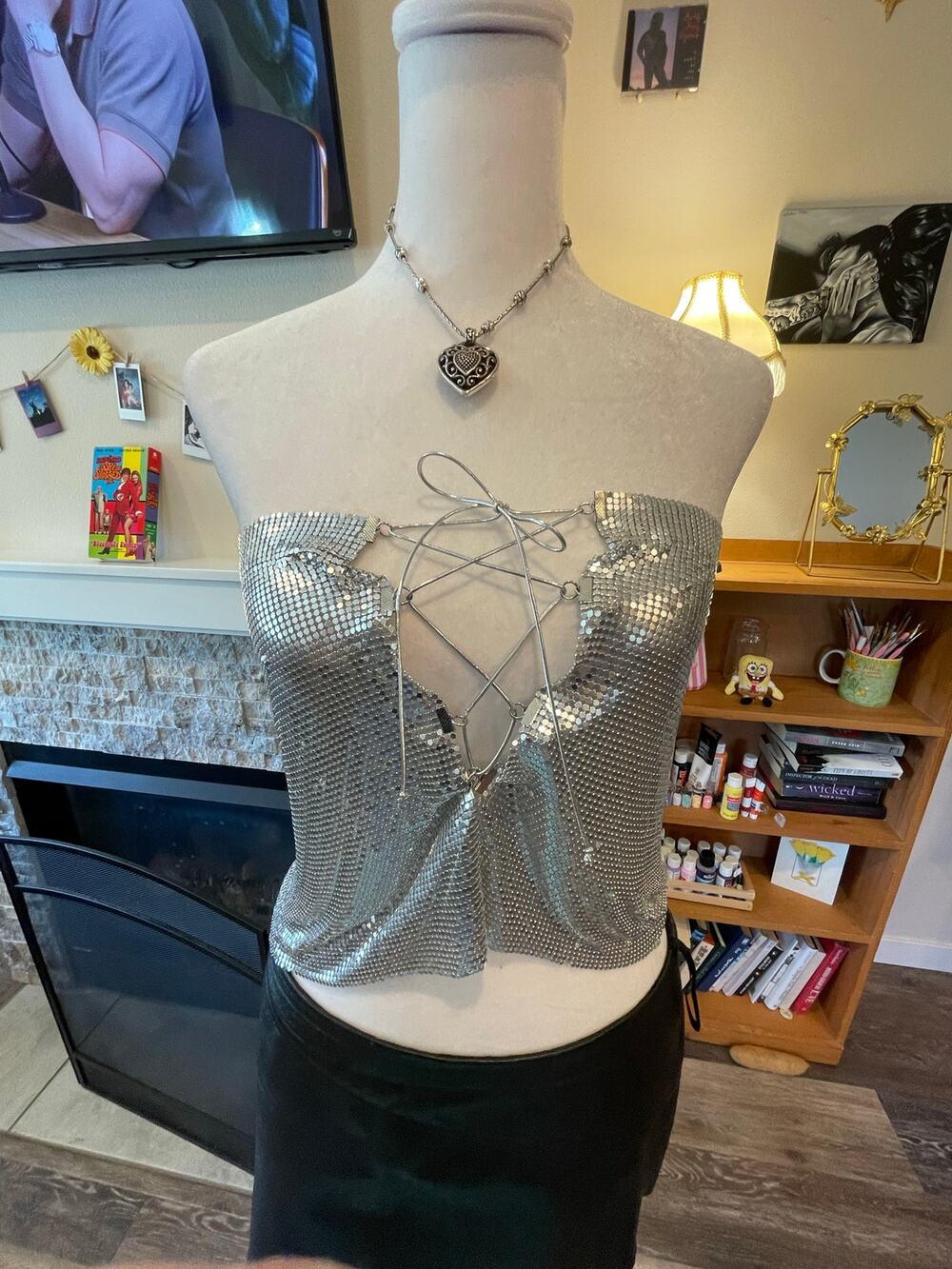 disco crop top